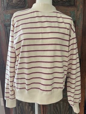 Parke Striped Mockneck Pull Over & Cotton Boxer Pants